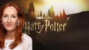 “Comme une visite royale” L’ombre de J.K. Rowling plane bien sur la prochaine série Harry Potter, elle est venue inspecter le tournage…