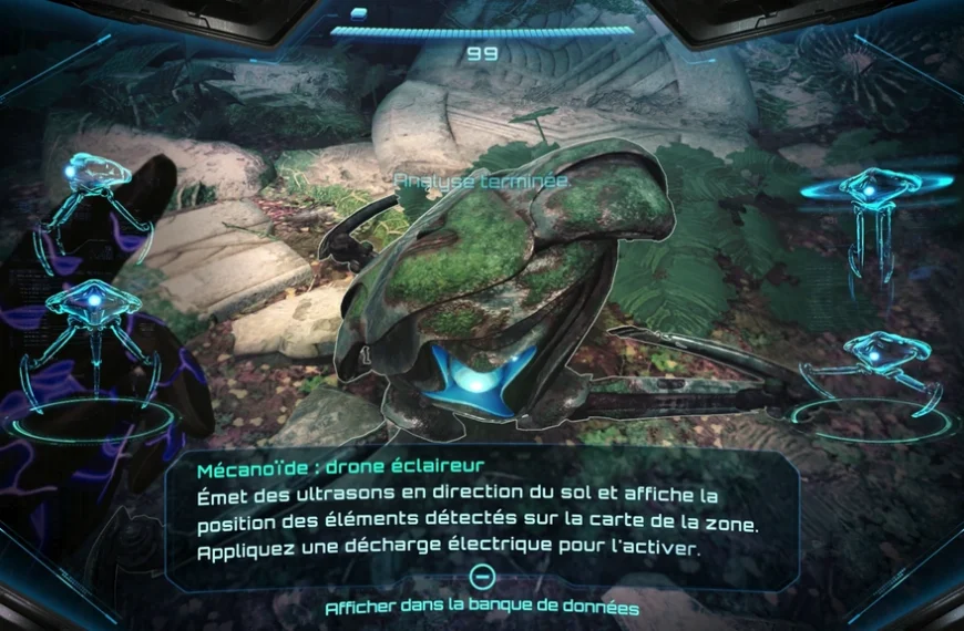 Drone éclaireur Metroid Prime 4 : comment l'activer avec une décharge électrique et à quoi sert-il ?