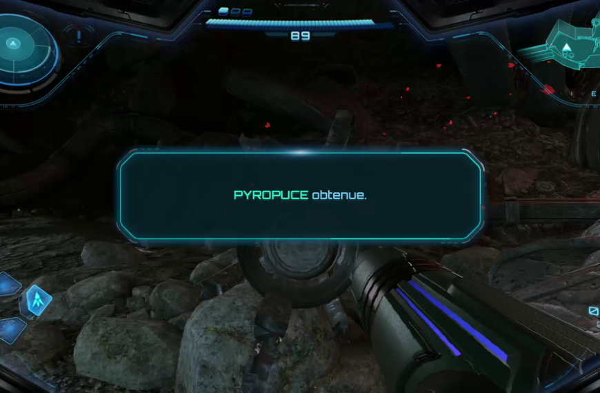 Tir de feu Metroid Prime 4 : où récupérer la pyropuce et comment l'améliorer au maximum ?