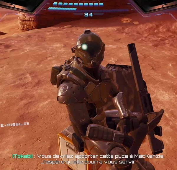 Tokabi Metroid Prime 4 : où trouver le sniper en patrouille dans le désert pour la quête des pièces de méca ?