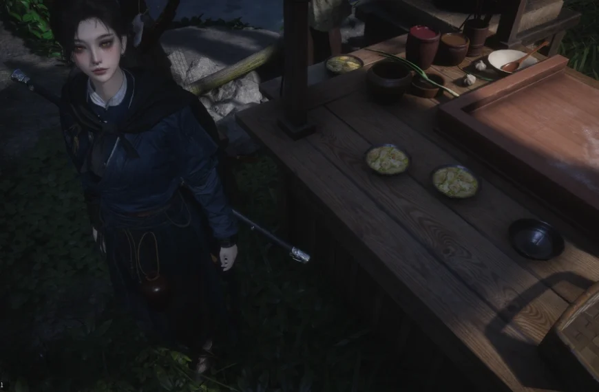 Chicken noodles Where Winds Meet : nouilles au poulet… Où trouver ce plat ?