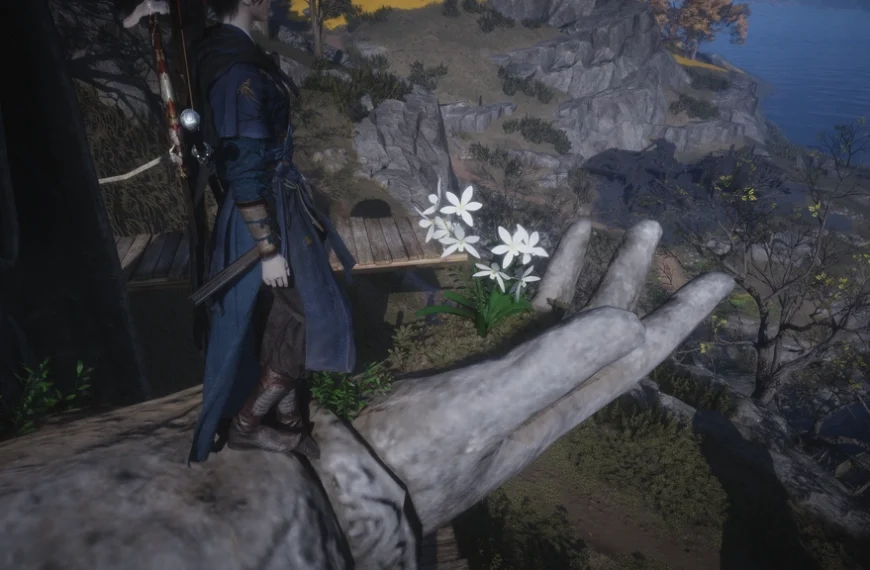 White orchid Where Winds Meet : orchidée blanche, jarre précieuse de Guanyin… Comment venir à bout de cette épreuve Miaou miaou ?