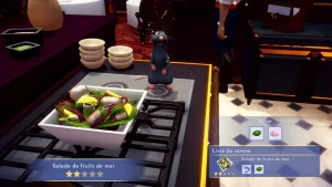 Salade de fruits de mer Disney Dreamlight Valley : comment préparer cette recette à deux étoiles ?
