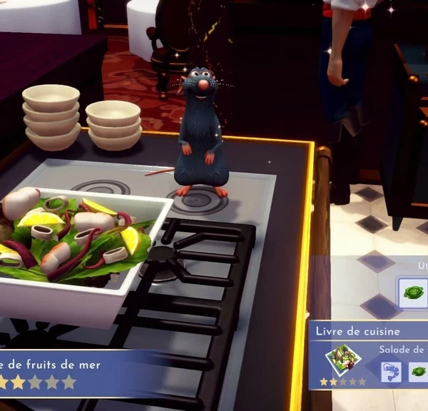 Salade de fruits de mer Disney Dreamlight Valley : comment préparer cette recette à deux étoiles ?