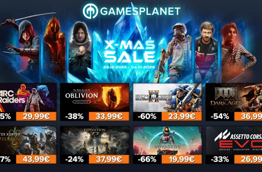 Gamesplanet célèbre Noël avec ses Xmas Sale