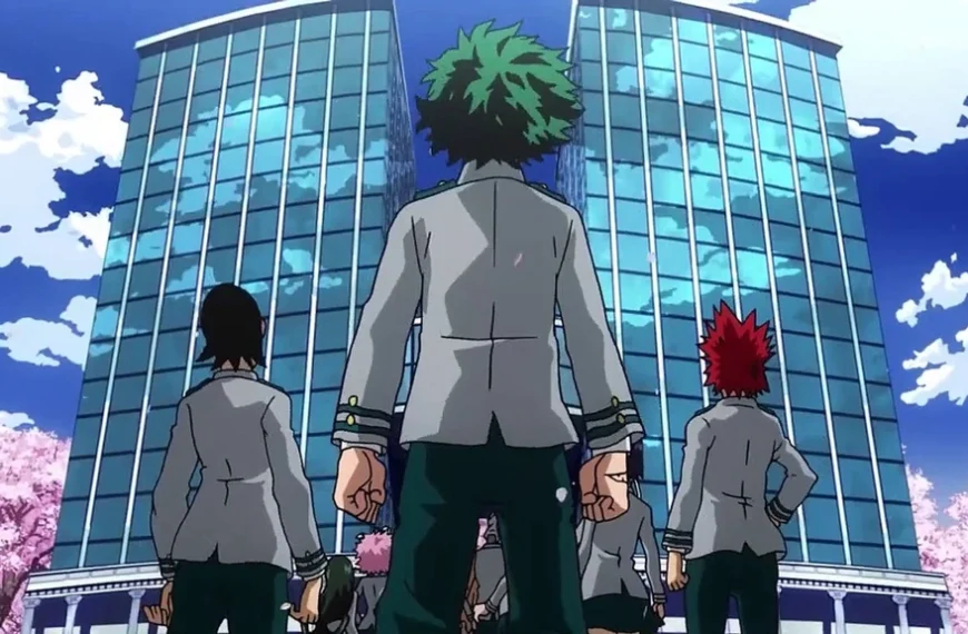 My Hero Academia : pourquoi le lycée Yuei porte-t-il ce nom ? La raison est toute simple