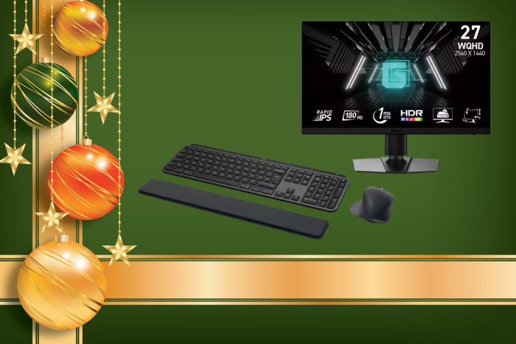 Ce code promo Rakuten fait tomber un écran gaming 180Hz et le meilleur combo clavier-souris Logitech à 154,99 euros chacun