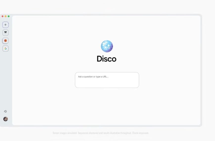 Google lance Disco, un navigateur innovant propulsé par Gemini 3 : voici comment son outil GenTabs va révolutionner la recherche web