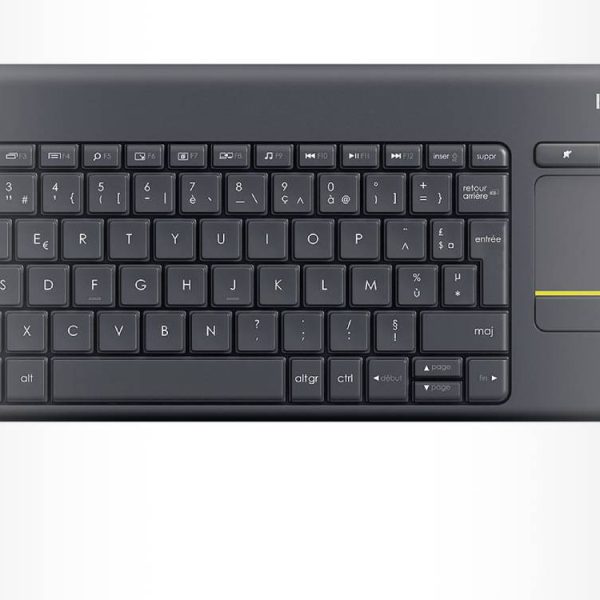 Logitech K400 Plus : le clavier sans fil avec pavé tactile chute à moins de 29 €, vite !