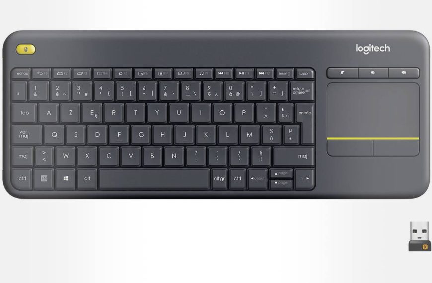Logitech K400 Plus : le clavier sans fil avec pavé tactile chute à moins de 29 €, vite !