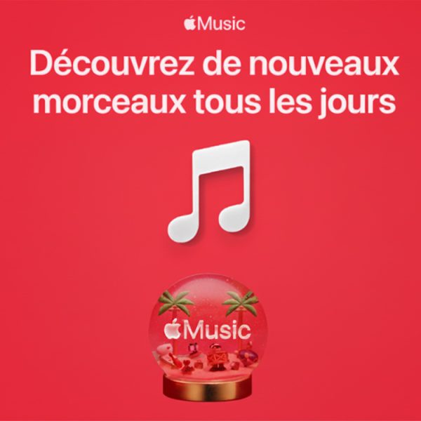 Apple Music crée la surprise : pour Noël, profitez d’une grosse baisse de prix