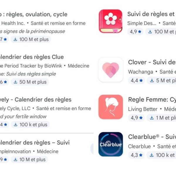 Applications de suivi de règles : la répression des fraudes sonne l’alerte
