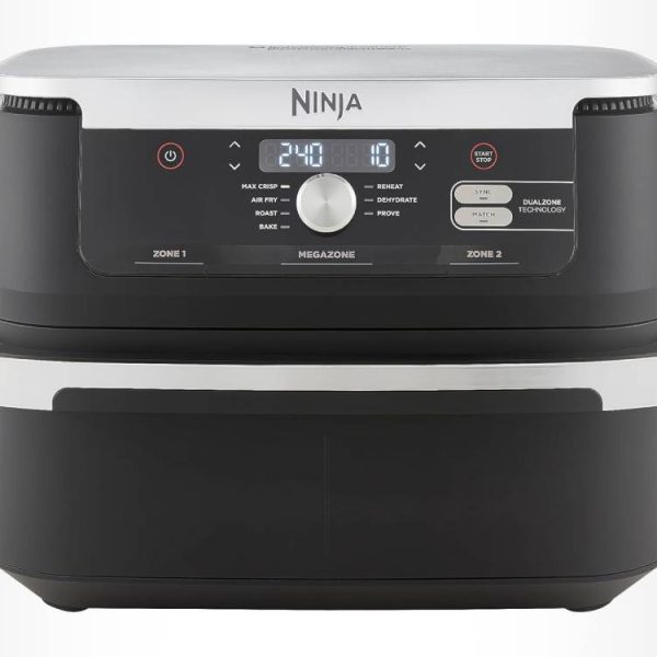 Cyber Monday Ninja Foodi FLEX de 10,4 L : vite, ce airfryer XXL 7-en-1 passe à moitié prix mais aujourd’hui seulement !