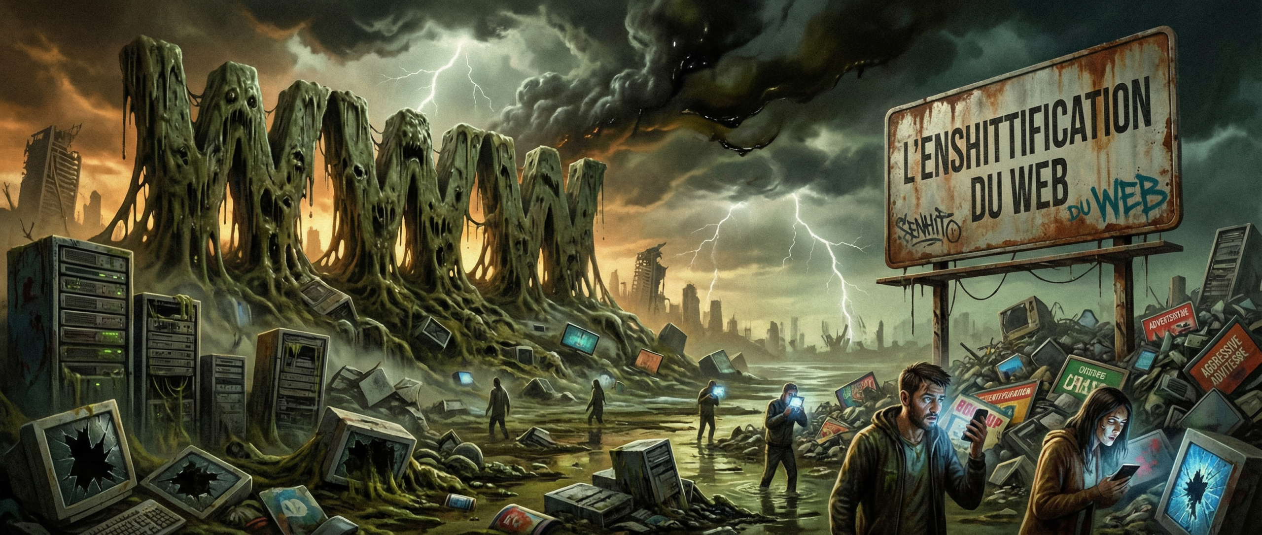 Plus de 50% du web serait écrit par l'IA… et alors ?