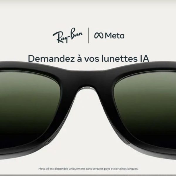 Avec ces lunettes Ray-Ban Meta à -25%, vous traduisez en direct, prenez des photos sans les mains et appelez sans toucher votre téléphone