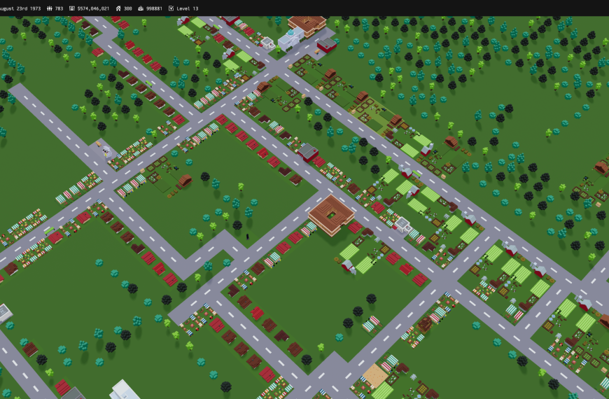 Microlandia – Le city builder où vos citoyens meurent si vous gérez mal