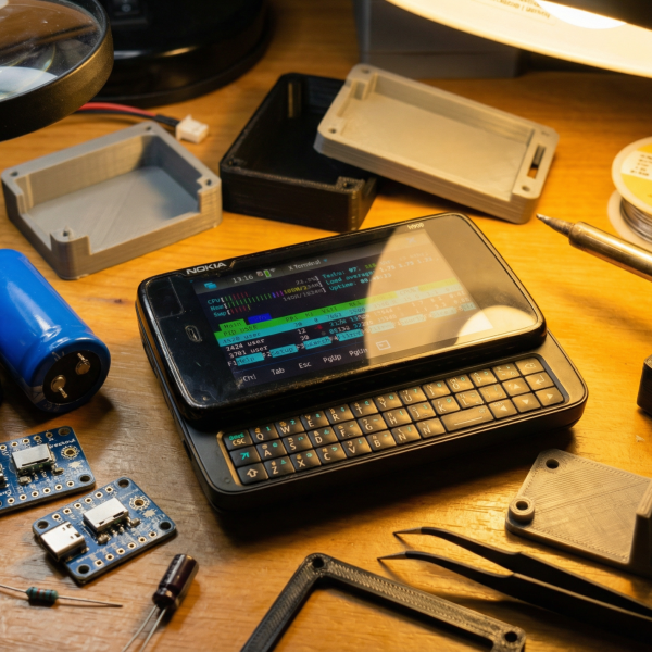 Ce gars a ressuscité un Nokia N900 avec des supercondensateurs