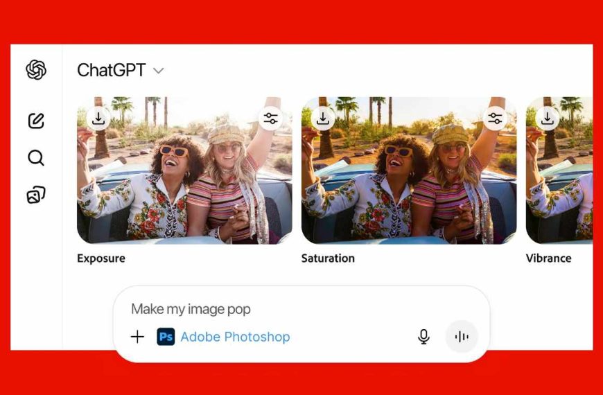 Vous pouvez désormais utiliser Photoshop gratuitement à l’intérieur de ChatGPT, plus besoin d’apprendre à s’en servir