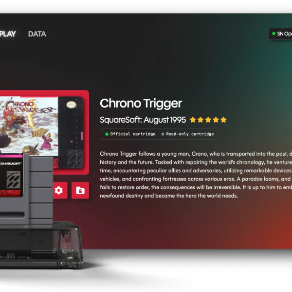 SN Operator – Jouez à vos cartouches SNES sur PC, Steam Deck et compagnie