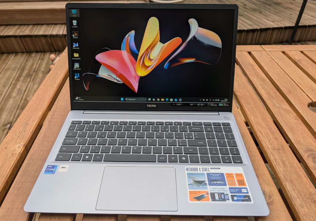 Test TECNO Megabook K15S : un PC portable puissant, fin et abordable !