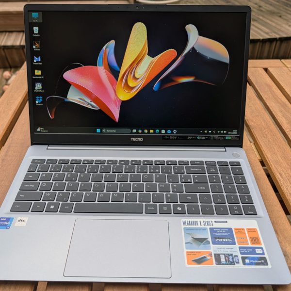 Test TECNO Megabook K15S : un PC portable puissant, fin et abordable !
