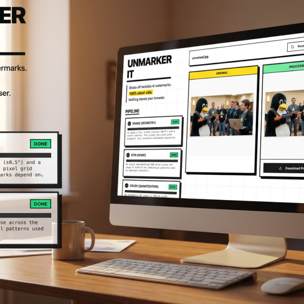 UnMarker – Les watermarks IA ne servent à rien