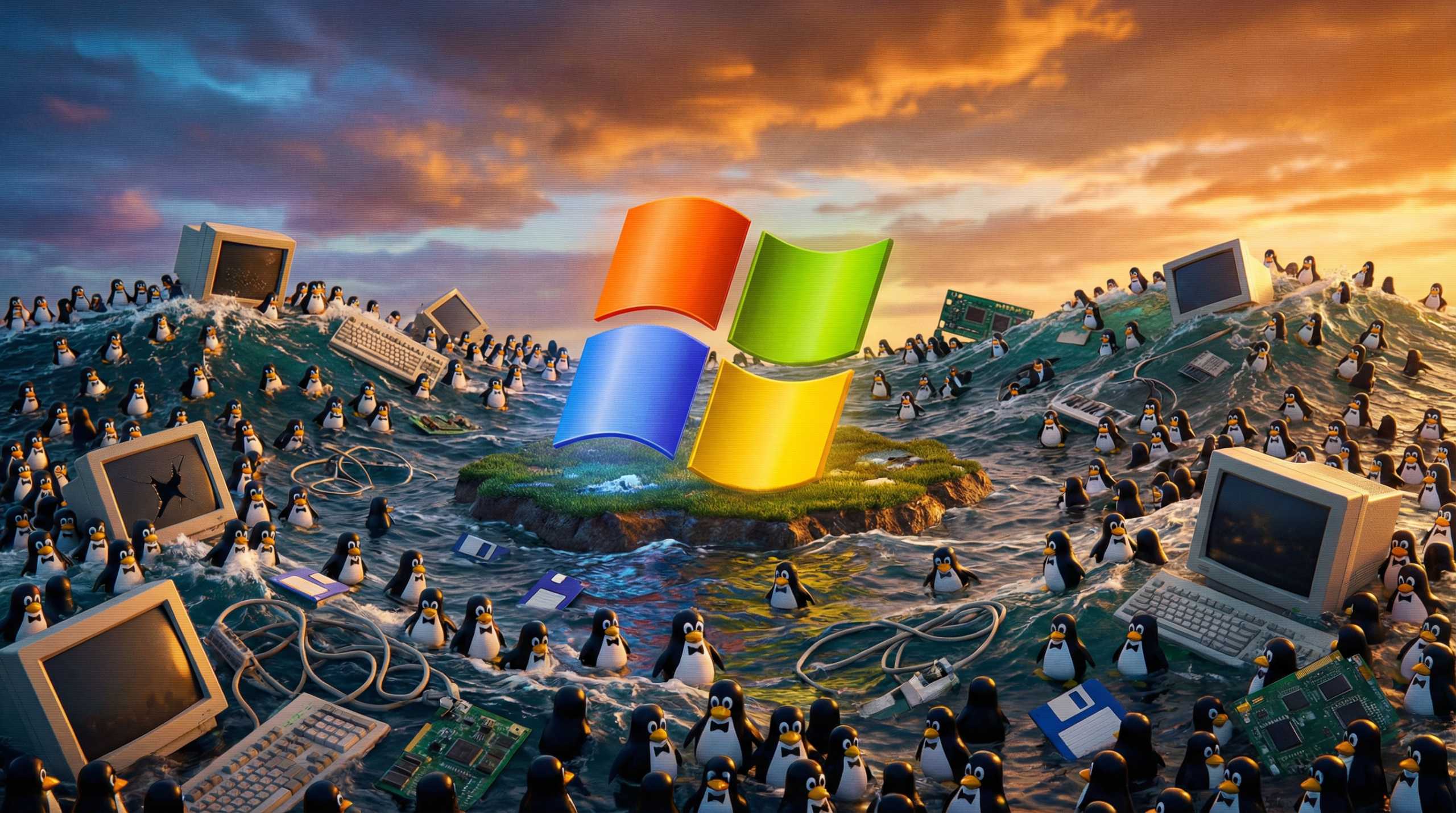 Quand je pense que Win32 est devenu la couche de compatibilité la plus stable sur Linux…