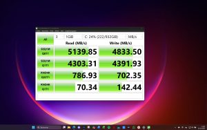 Windows 11 : un nouveau pilote améliore les capacités des SSD, jusqu’à 85% de performances en plus !