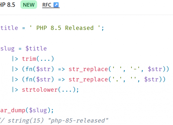 Malgré son âge, PHP reste incontournable