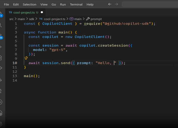 GitHub dévoile le SDK de Copilot
