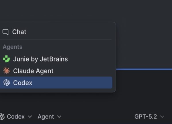 Les IDE JetBrains intègrent Codex d'OpenAI