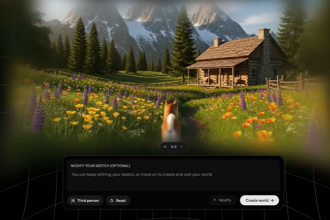 Avec Project Genie, Google crée des mondes 3D interactifs