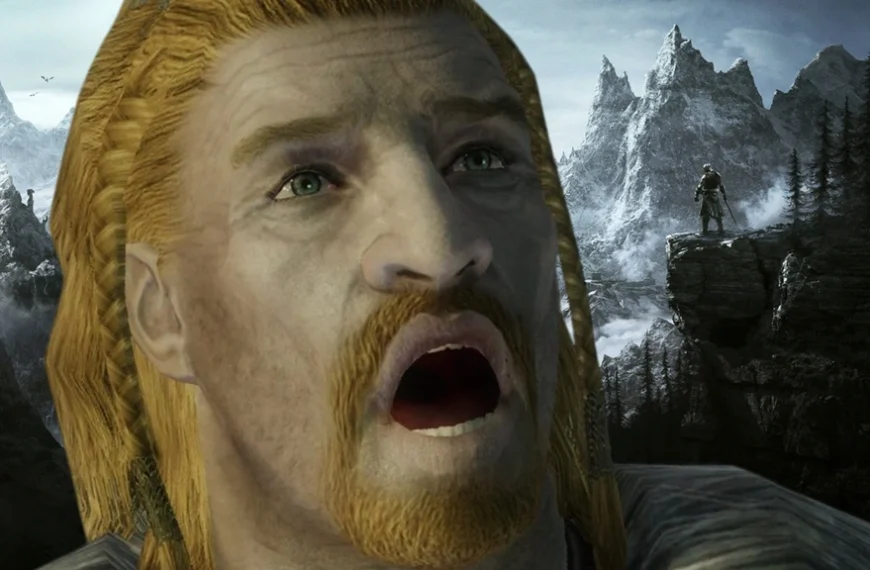 Il joue à Skyrim sans faire un seul pas et devient extrêmement puissant !