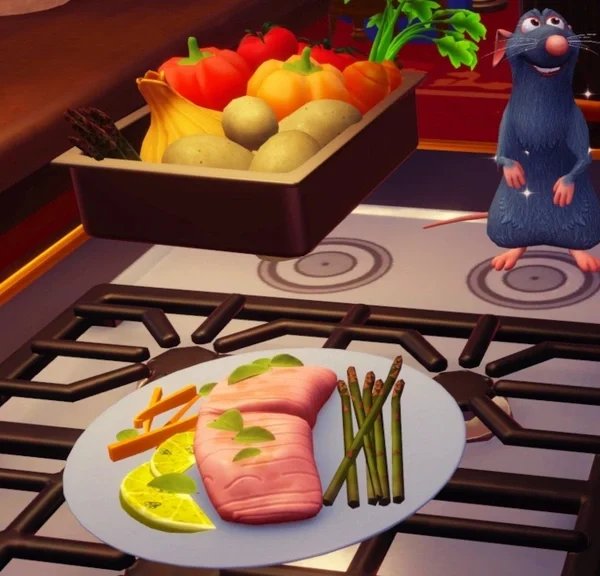 Steak de poisson spectral Disney Dreamlight Valley : comment préparer cette recette cinq étoiles ?