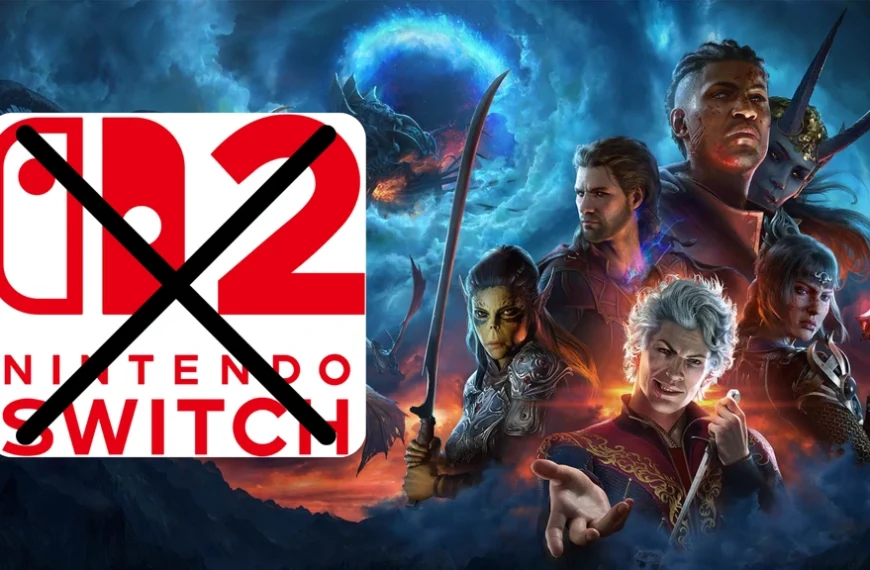 Non, Baldur's Gate 3 n'arrivera pas sur Nintendo Switch 2… mais ce n'est pas à cause de sa puissance !