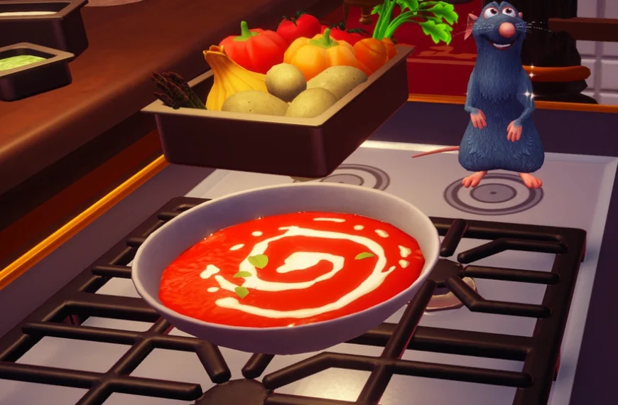 Soupe à la tomate Disney Dreamlight Valley : comment préparer cette recette une étoile ?