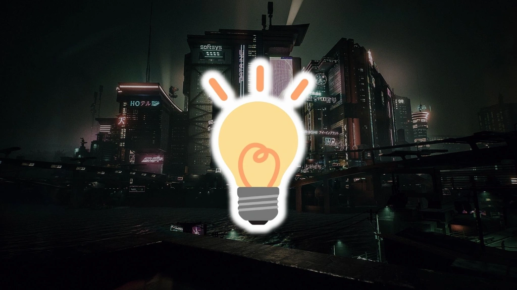 Cyberpunk 2077 : un joueur clique sur un bouton mystère et plonge Night City dans le noir total