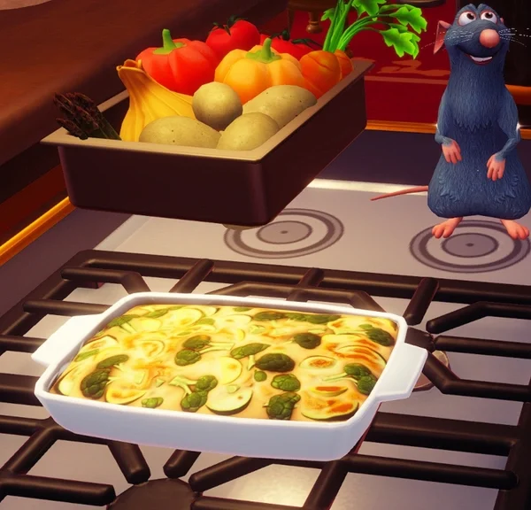 Casserole de légumes Disney Dreamlight Valley : comment préparer cette recette quatre étoiles ?