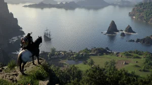 Le monde ouvert de Crimson Desert a un petit air de Zelda Breath of the Wild qui ne nous déplaît pas