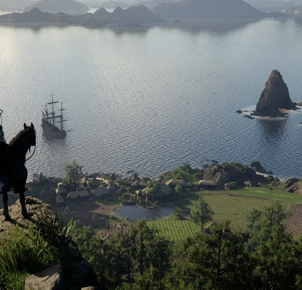 Le monde ouvert de Crimson Desert a un petit air de Zelda Breath of the Wild qui ne nous déplaît pas