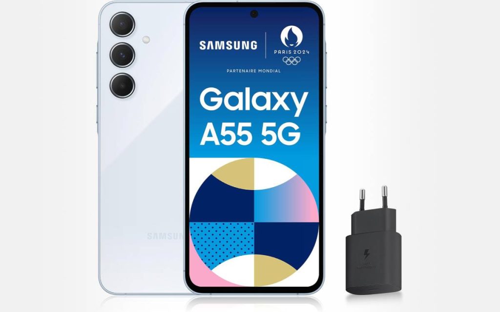 Galaxy A55 : vite, le prix du smartphone de Samsung fond pendant les soldes !