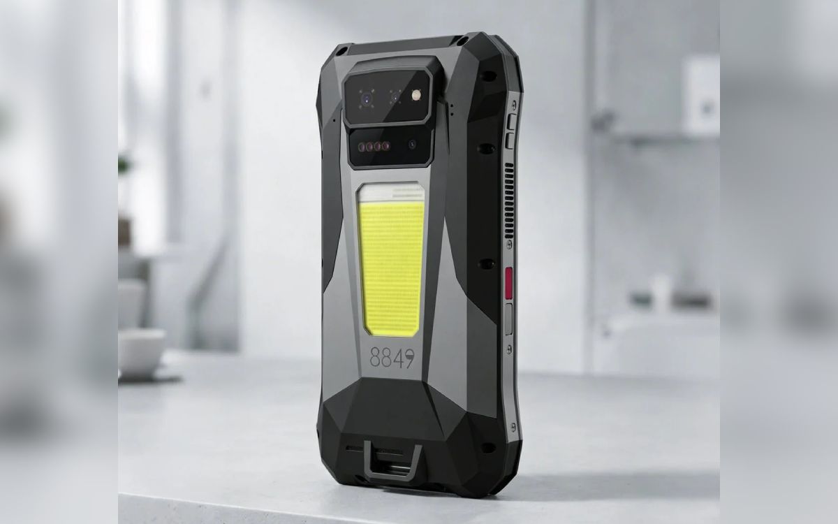 Ce smartphone pèse presque un kilo, mais il fait projecteur