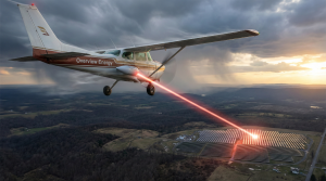 Transmettre de l'énergie sans fil depuis un avion – Ça c'est fait !