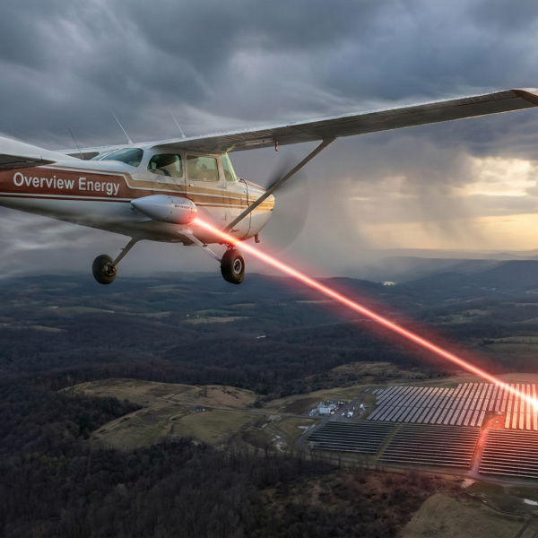 Transmettre de l'énergie sans fil depuis un avion – Ça c'est fait !