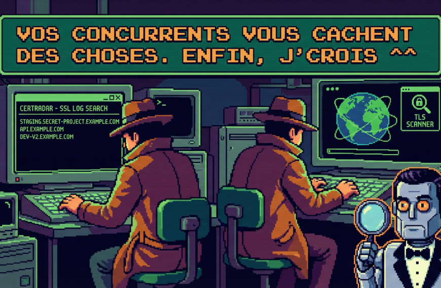 CertRadar – Espionnez l'infra cachée de vos concurrents (légalement)