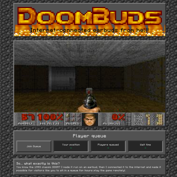DoomBuds – DOOM tourne maintenant sur des écouteurs (oui vraiment)