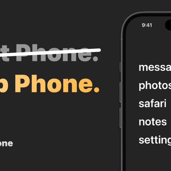 Dumb Phone – Transformez votre iPhone en téléphone minimaliste