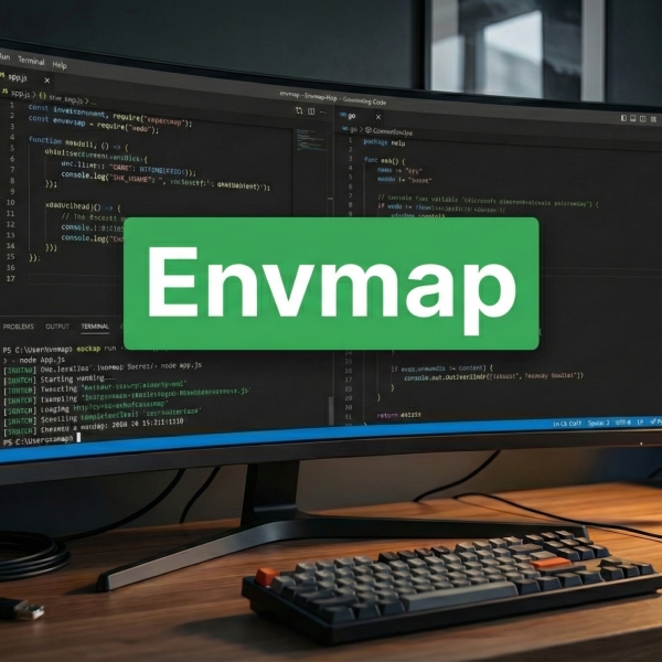 Envmap – Fini les fichiers .env qui traînent et finissent sur GitHub