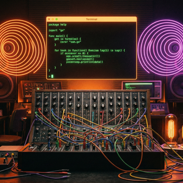 Footywhoops – Un synthé codé en Go qui génère des patterns musicaux à la volée