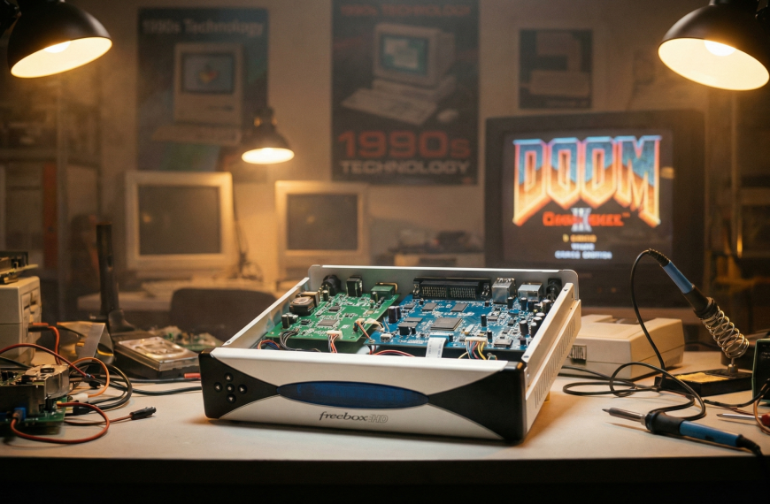 La Freebox HD complètement pwned grâce à… Doom